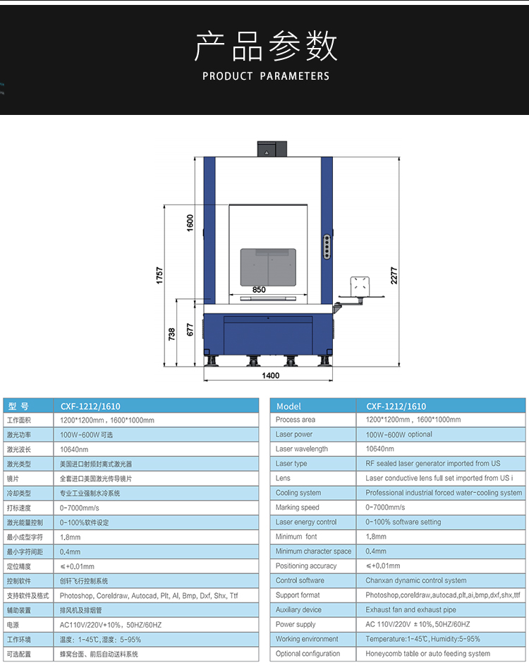 大幅面激光打孔機